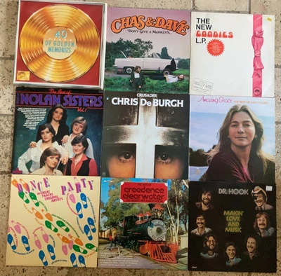 40 70's POP/ROCK Vinyl LP Records Joblot 2/6💥 - Image 1 of 4