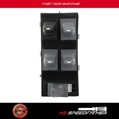 For 1996-05 Pontiac Grand Am 4 Door Sedan Left High Quality Window Switch - Image 1 of 4