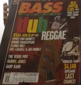 BASS PLAYER MAGAZINE NOV 96 REGGAE DARRYL JONES GARY KARR - Bild 1 von 1