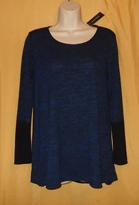 Max Edition Damen marineblau schwarz Pullover Pulli Oberteil Oversize XS Tunika $ 68 - Bild 1 von 6