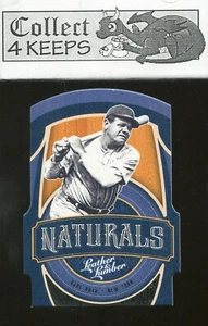 2019 Leather & Lumber Naturals #N-10 Babe Ruth (HoF New York Yankees) - Picture 1 of 2