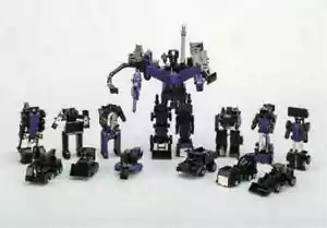 Transformers G1 Reissue Black Devastator Decepticons Without Toybox sale - Picture 1 of 5