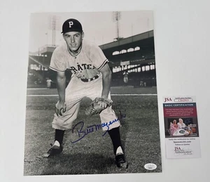 Bill Mazeroski Signed Photo 11X14 Black White JSA COA Pittsburg Pirates - Picture 1 of 5