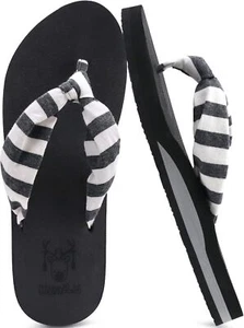 Flip Flops Women Arch Support Yoga Mat Comfortable Summer Beach Walking Thong - Picture 1 of 6