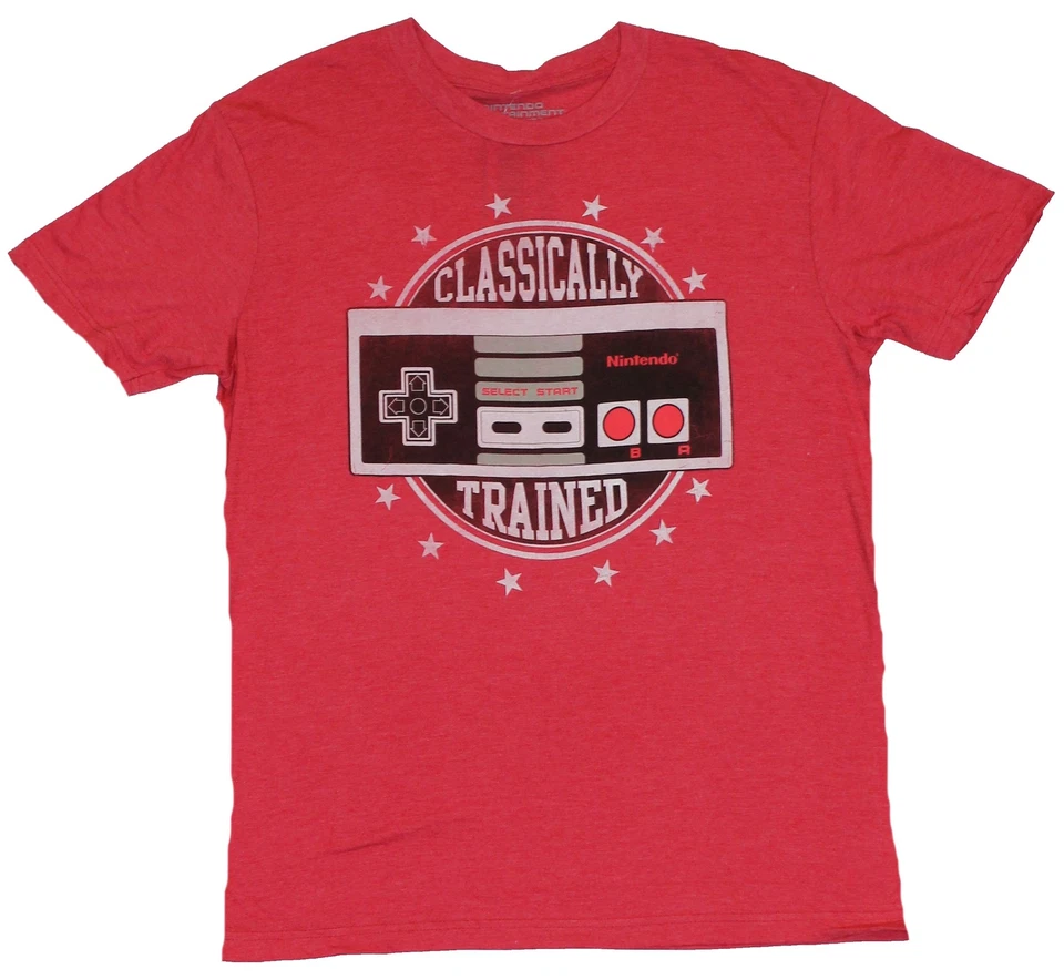 Camiseta Nintendo NES Hombre - Imagen Controlador Circel Star "Clásicamente Entrenada" Foto 1 de 1