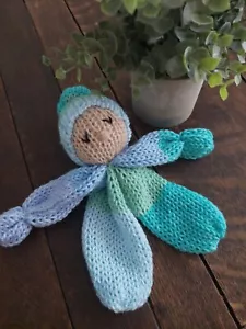 Baby Schmusetuch /Schnuffeltuch *Handarbeit* Puppe - Bild 1 von 1