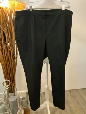 H+M Hose Slim Pants Slacks Anzughose  Gr. 54 (wie Gr.48/50) schwarz (14) - Bild 1 von 4
