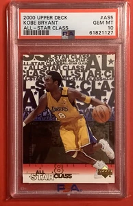 2000 Upper Deck All Star Class #AS5 KOBE BRYANT PSA 10 Gem Mint Lakers - Picture 1 of 2