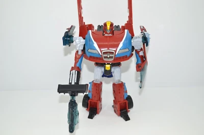 Transformers Cybertron Smokescreen 2006 Hasbro Deluxe Complete W/ Key Follow Us - Image 1 of 4