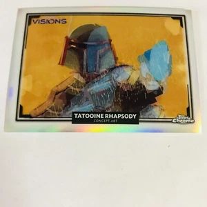 2021 Topps Star Wars Chrome Legacy Visions Concept Art SWV-14 Tatooine Rhapsody - Picture 1 of 2