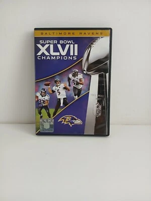 NFL Superbowl Baltimore Ravens Super Bowl XLVII Champion American Football Dvd - Image 1 of 4