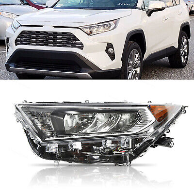 Driver Left Side Headlight Chrome Housing Fit For 2019-2022 Toyota RAV4 • 140.89$