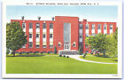 Postcard North Carolina Mars Hill College Science Building Linen UNP F12