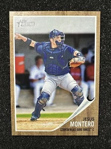 JESUS MONTERO #29 2011 Topps Heritage Minor League Edition Rookie/Prospect QTY - Picture 1 of 2