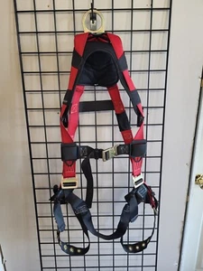 Falltech Non-Belted Full Body Safety Harness, 1-D, Universal Size, Tongue Buckle - Picture 1 of 3