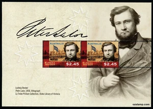 2004 Peter Lalor Gold Diggers Eureka Flag Minisheet Stamps MUH Mint Australia - Picture 1 of 1