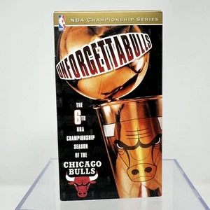 Unforgettabulls Vtg NBA Chicago Bulls VHS 1998 Finals Tape Michael Jordan - Picture 1 of 8