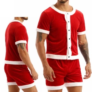 Hombres Vestido Elegante Noche de Víspera Juegos con disfraces Fiesta Suave Tema de Navidad Fiesta Camiseta interior - Imagen 1 de 26