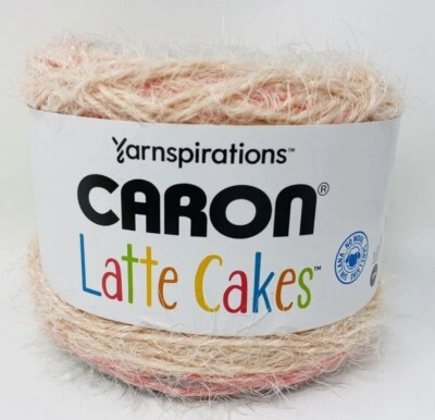 Yarnspirations Caron Latte Cakes One Ball Of Yarn 8.8 Oz 530 Yards Plum Fresh  - Image 1 of 3