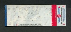 2000 Christina Aguilera unused full concert ticket Ottawa Canada Mi Reflejo