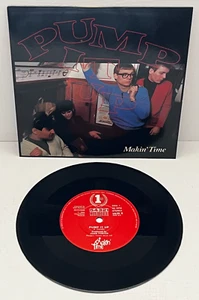 Makin' Time Pump It Up 1986 Countdown/Stiff 1st Press 7" w/gloss card pic. sl. - Bild 1 von 4