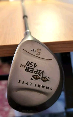 Snake Eyes VIPER 450 MS 18* Degree 5 Wood 42.5" RH Aldila VX Graphite Shaft - Image 1 of 4