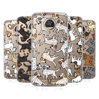 FUNDA DE GEL SUAVE HEAD CASE DESIGNS PATRONES RAZA PERRO 12 PARA TELÉFONOS MOTOROLA Foto 1 de 4
