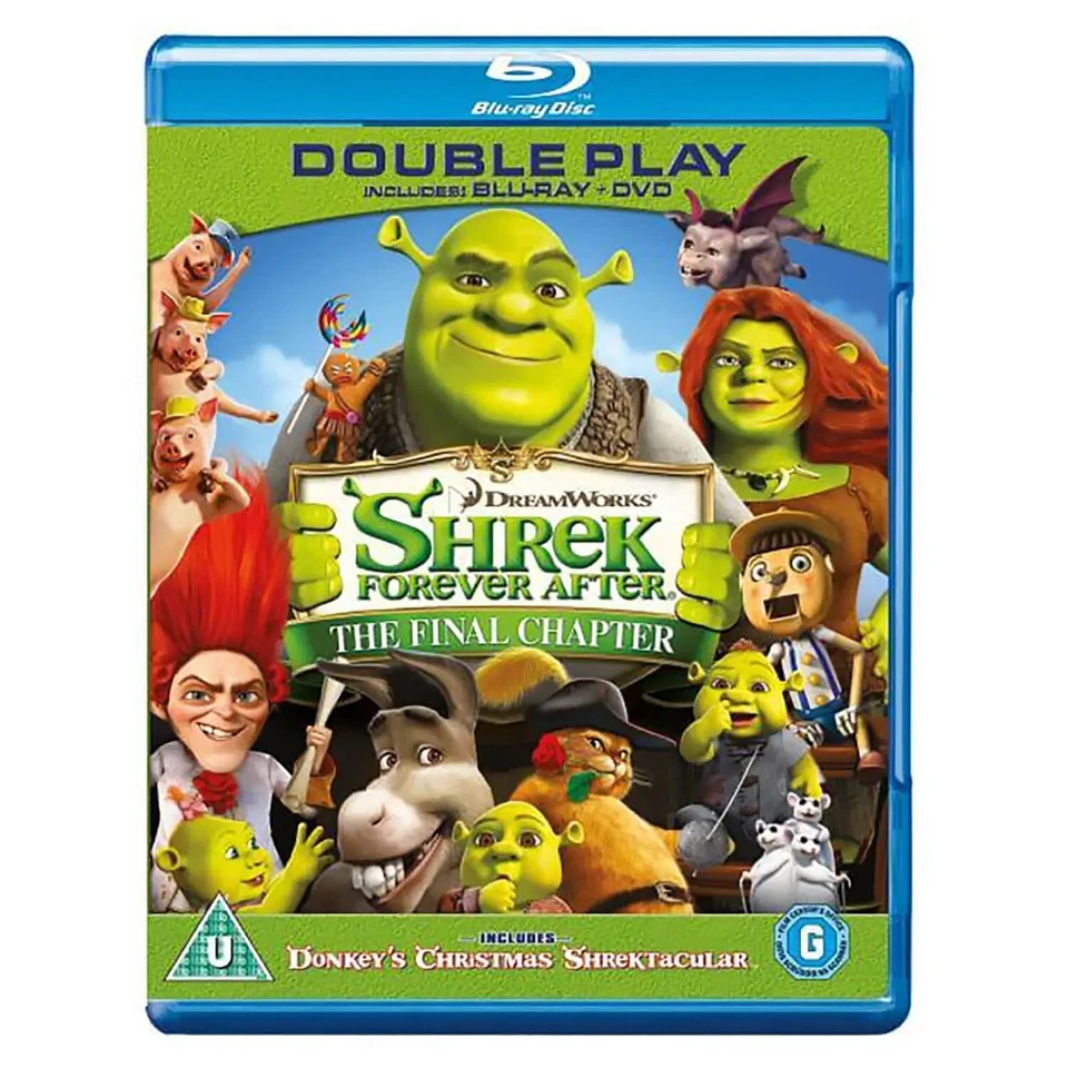 SHREK FOREVER AFTER THE FINAL CHAPTER BLU RAY DVD REGION B & 2 NEW SEALED #250 - Image 1 of 1