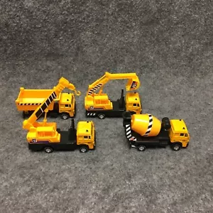 1 Heavy Duty Construction Truck Pull Back Action Toy Diecast & Plastic 4.5" NEW - Picture 1 of 9