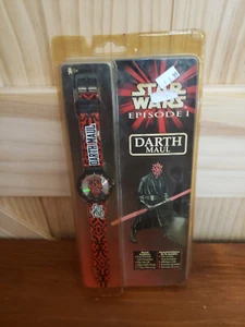 Star Wars Episode 1 Flip Top LCD Watch Darth Maul Sith Lord 1999 Factory Sealed  - Imagen 1 de 2