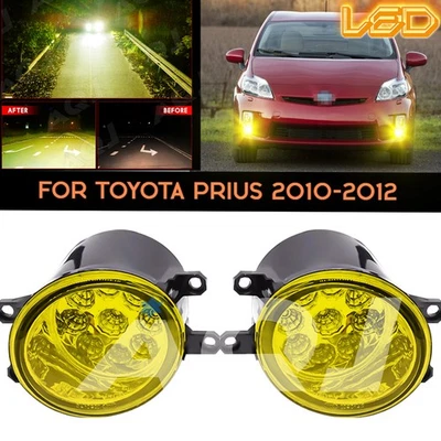 Front Bumper LED Fog Light Lamp LH & RH 'Pair For Toyota Prius 2010-2012 Foto 1 de 4