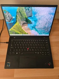 Lenovo ThinkPad X1 Carbon Gen 9 i7-1165G7 16GB DDR4 512GB NVMe 14" - Picture 1 of 13
