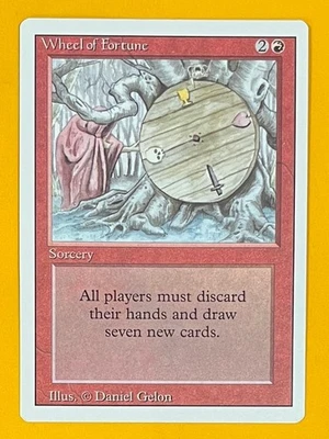 MTG WHEEL OF FORTUNE Revised (OldManMTG 012-823) - Image 1 of 4