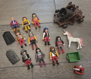 Lot of PLAYMOBIL Castle, Knights, Unicorn, Jester, Armor, Characters Accessories - Picture 1 of 2