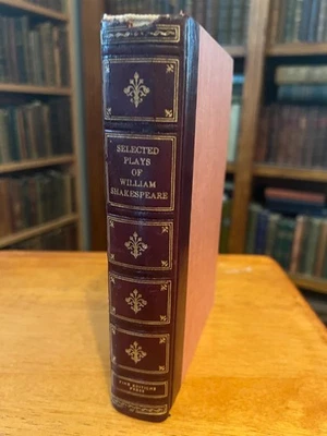 Selected Plays of William Shakespeare. 1952. 1/2 Maroon Leather - Image 1 of 4