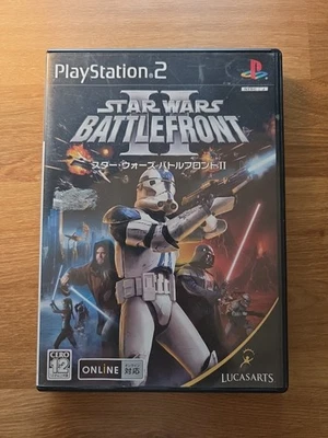 STAR WARS BATTLE FRONT II 2 PS2 Playstation 2 Japan Region US SELLER - Image 1 of 3