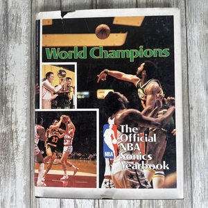 Vintage Seattle Supersonics Official NBA Sonics Yearbook World Champions 1979 - Picture 1 of 10
