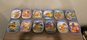 Bradford Exchange Disney Winnie the Pooh Whole Year Thru Plates Complete 12 - Picture 1 of 15