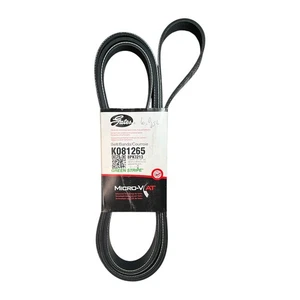 Correa de transmisión serpentina Micro V Gates K081265 8PK3213, 1 3/32" x 127 1/8" - Imagen 1 de 7