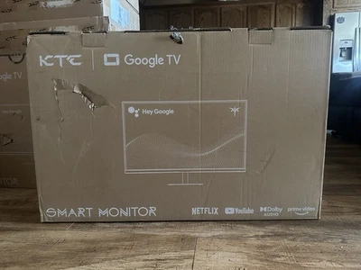 KTC A32Q8 32'' 4K Smart Monitor with Google TV - Image 1 of 3