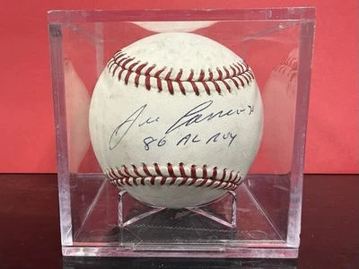 Jose Canseco Autographed Baseball JSA Auth Rawlings Official 86 AL ROY Inscripti - Image 1 of 2