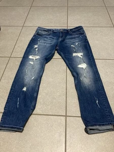 Men’s Salvatore Galliano Slim Fit Jeans Size 38 PreOwned - Picture 1 of 8