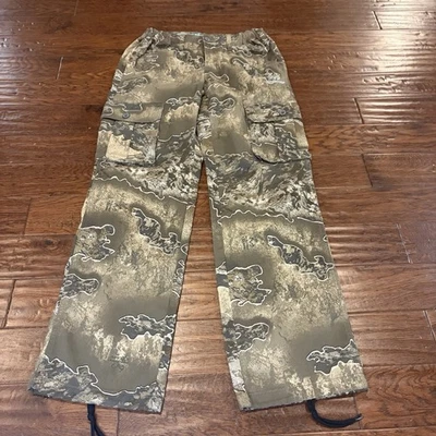 Pantalones de lona de carga de caza RealTree camuflados con cordón para mujer 4-6 pequeños Foto 1 de 4
