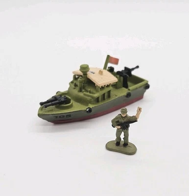 Micro Machines Military River Rat Pibber Patrol Boat Galoob LGTI 1997 - Image 1 of 4