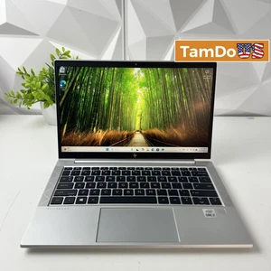 Portátil HP EliteBook 830 G7, 13.3" FHD, i7-10610U, 32GB, 256GB SSD *Pls LEER* - Imagen 1 de 16