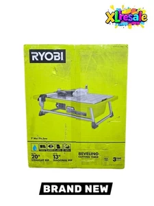RYOBI 4,8 amperios 7 pulgadas Sierra de mesa con cable para azulejos húmedos WS722 TOTALMENTE NUEVA - Imagen 1 de 12