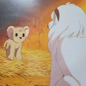 Imperatore della giungla Leo Cel animazione arte Osamu Tezuka anime sfondo leone mai aperto - Foto 1 di 10