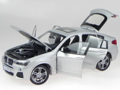 BMW F26 X4 argento modellino 2352457 Paragon 1:18 - Immagine 1 di 4
