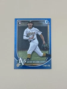 Bowman - Jacob Wilson #9 2025 refractor mojo azul cromado/150 (RC) - Imagen 1 de 6