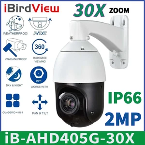 2MP 1080P 4inch IR High Speed Dome AHD/CVI/TVI/CVBS 30X Optical Zoom PTZ Camera - Picture 1 of 8
